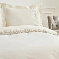 Karaca Home Maisa tweepersoons dekbedovertrek | Beige