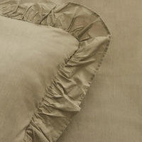 Karaca Home Pure Ruffle king size dekbedovertrekset | Salie