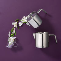 Jumbo Metalix Midi RVS inductie theepot – 18/10 Roestvrijstaal – 1,2 + 0,9 Liter