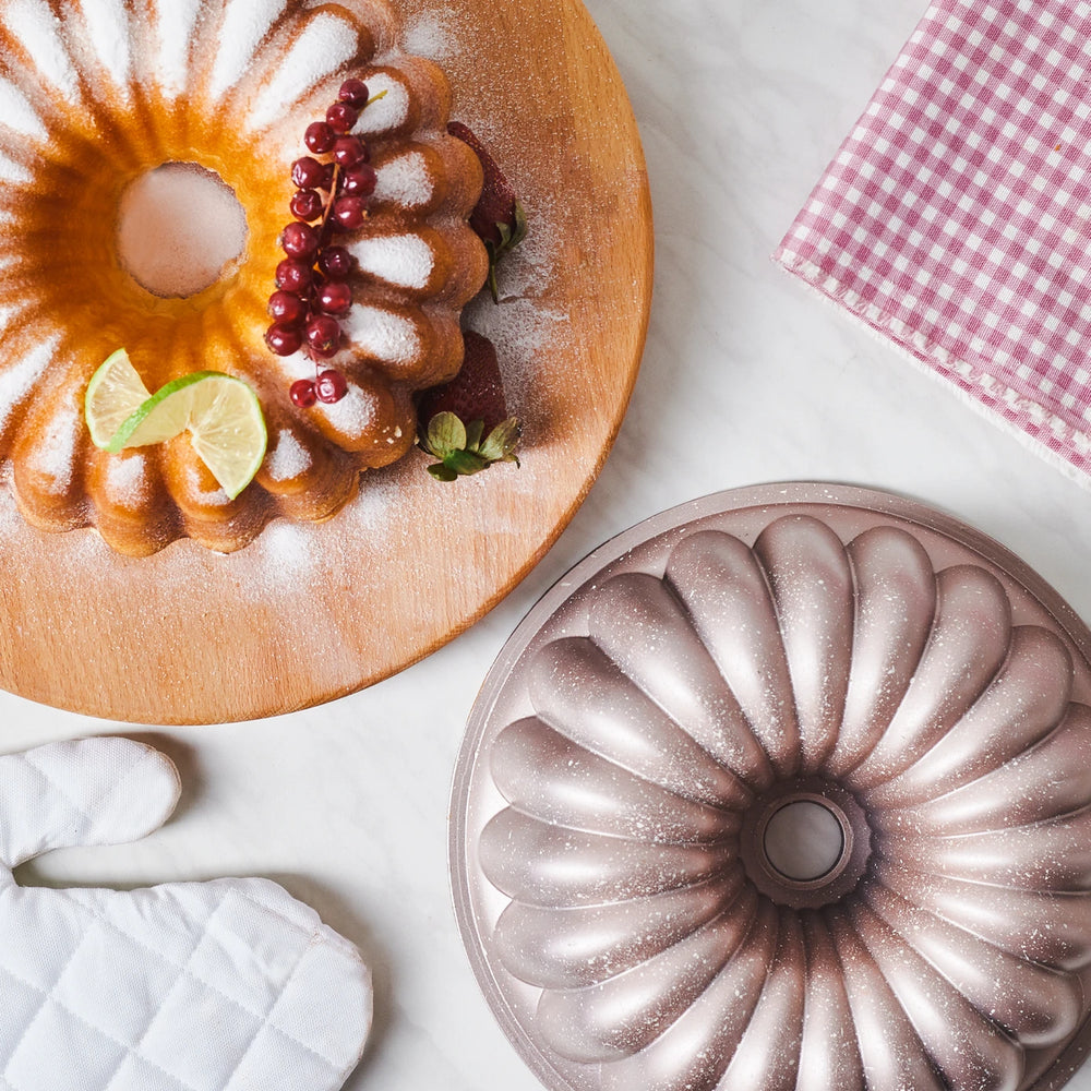 Karaca Cake Pro Lina rosegold gegoten bakvorm | 25,5 cm
