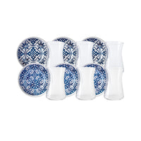 Karaca Mavili 12-delige theeset | 170 ml