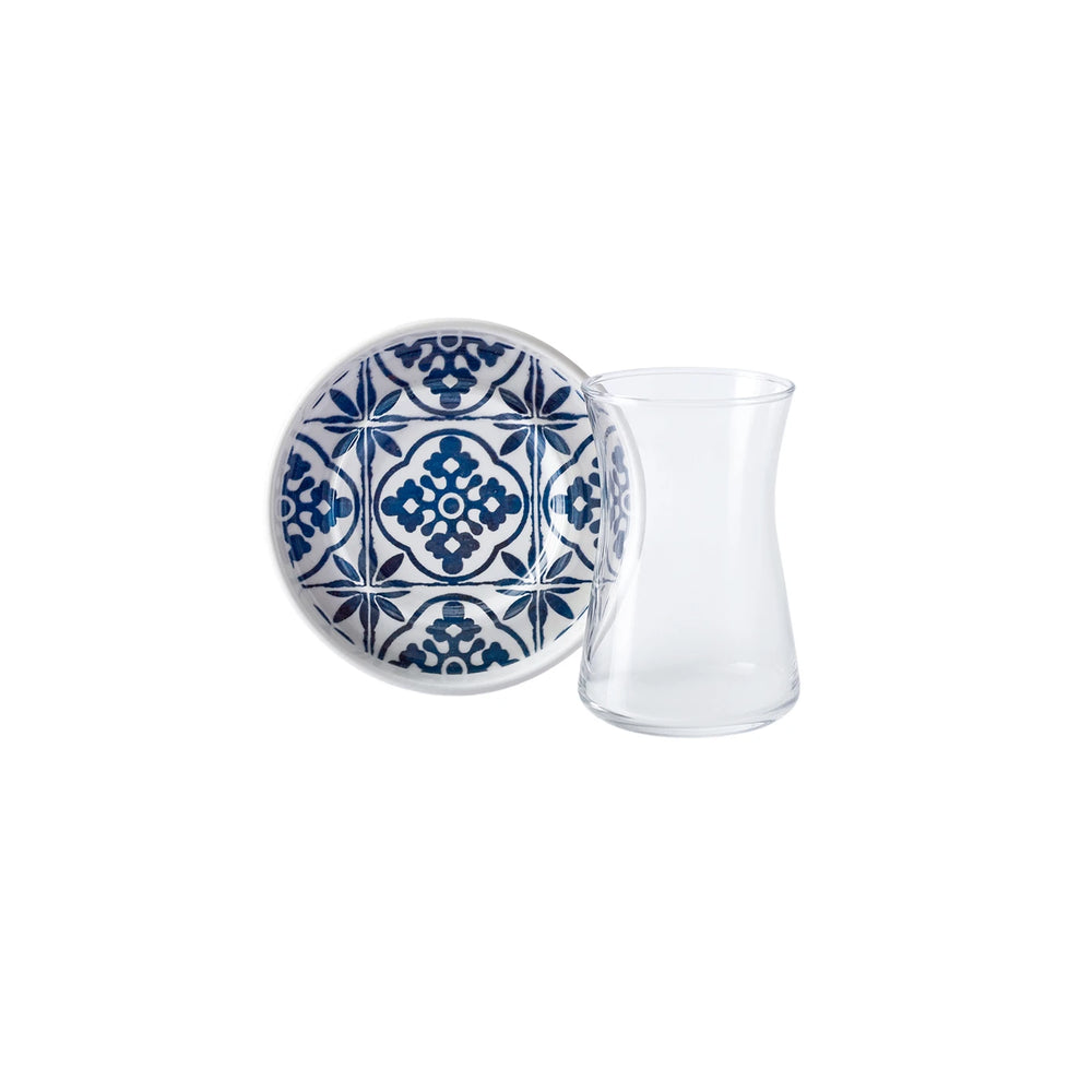 Karaca Mavili 12-delige theeset | 170 ml