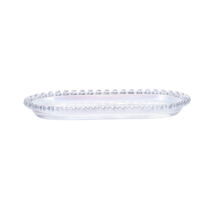 Karaca Rory glazen schaal ovaal | 25 cm