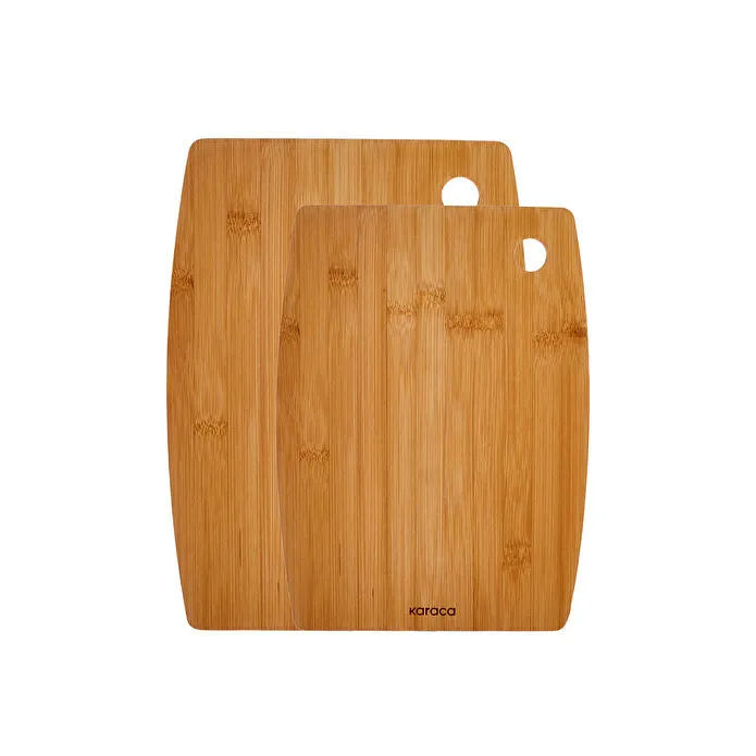 Karaca Bade bamboe snijplanken set | 2 stuks