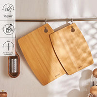Karaca Bade bamboe snijplanken set | 2 stuks