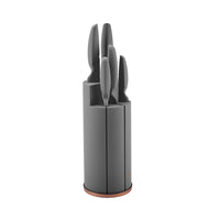 Karaca Proofcut Gray 6-delige messenset incl. messenblok