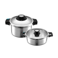 Karaca Quick and Safe snelkookpan set 4+6 Liter