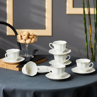 Karaca Çan 12-delig koffiekopjes set voor 6 personen
