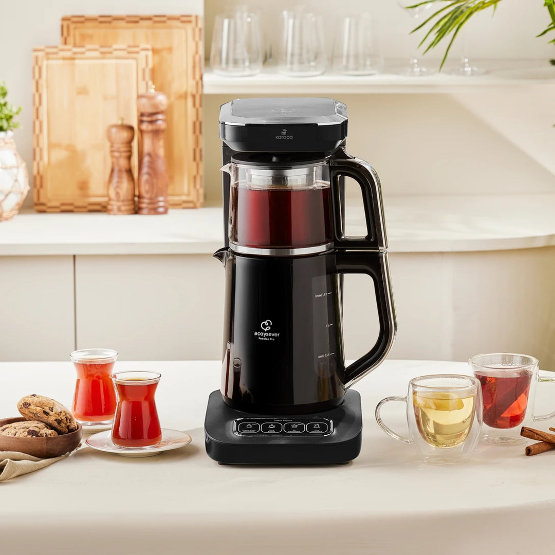Karaca Çaysever Robotea Pro 4 in 1 pratende automatische theemachine