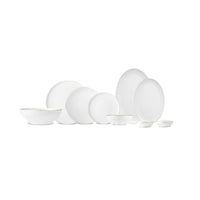 Karaca Stream Bone Light Lora 6-persoons serviesset | goud