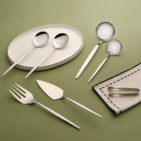 Karaca Orion 7-delige serveerbestek set | Zilver