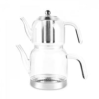 Karaca Panora glazen inductie theepot (2,5L+1,25L)