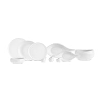 Karaca Earth Collection Clay 55-delige serviesset – wit, 12-persoons