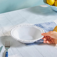 Karaca Perla Melamine pastakom 22 cm | Wit