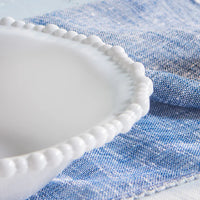 Karaca Perla Melamine pastakom 22 cm | Wit