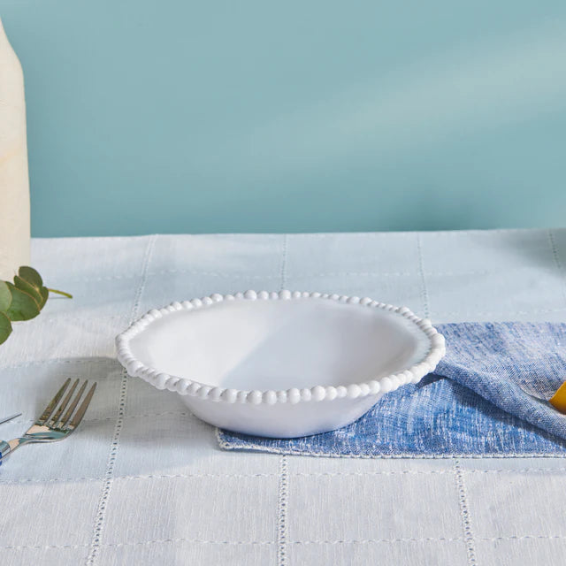 Karaca Perla Melamine pastakom 22 cm | Wit