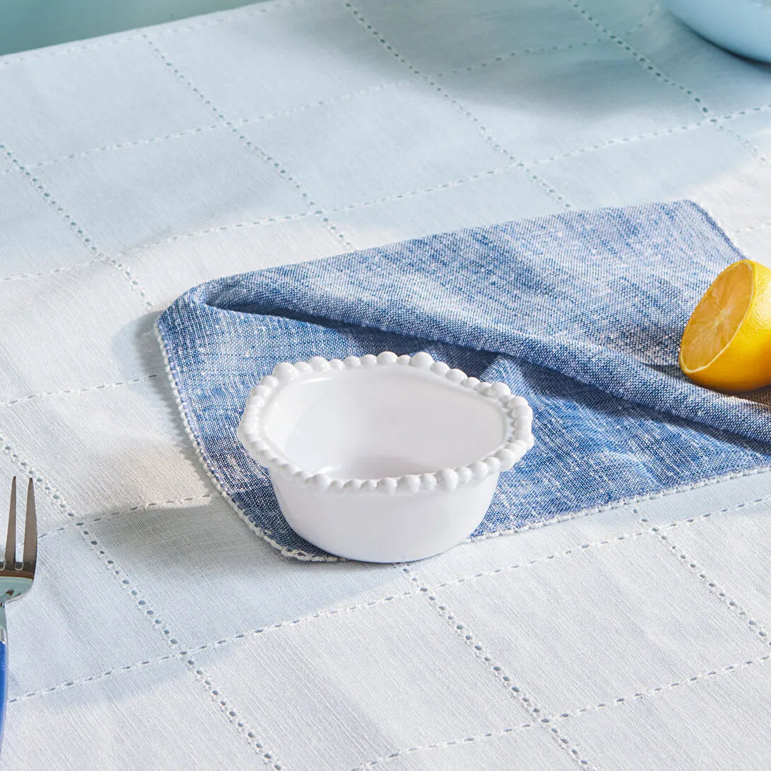 Karaca Perla Melamine snackschaal 13 cm | Wit