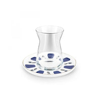 Karaca Iznik theeglazen set | 12-delig voor 6 personen