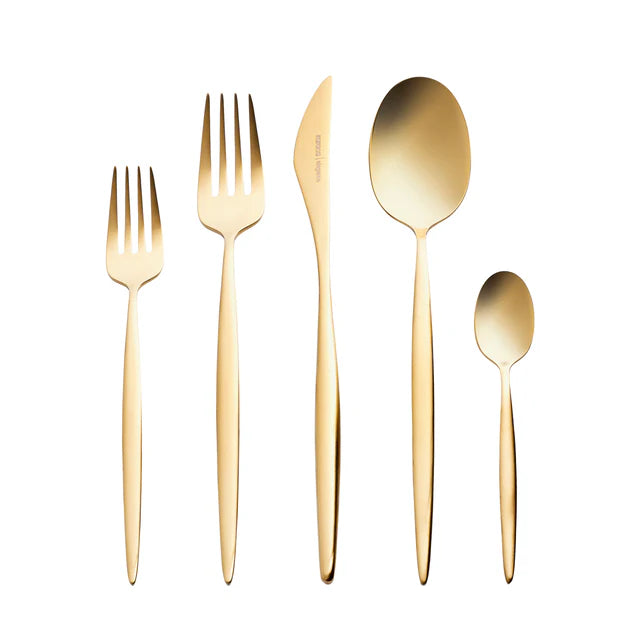 Karaca Lizbon 30-delige bestekset mat goud – 6 Personen