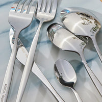 Karaca Lizbon 30-delige rvs bestekset zilver – 6 Personen