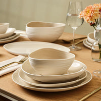 Karaca Earth Collection Rise 55-delige serviesset voor 12 personen