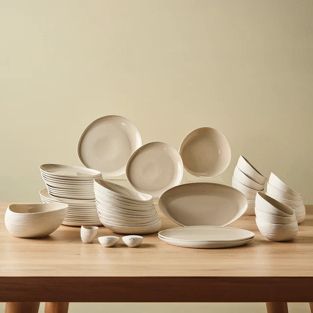Karaca Earth Collection Rise 55-delige serviesset voor 12 personen