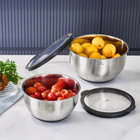 Karaca Mixmaster 2-delige rvs mengkommen set
