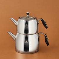 Karaca Stelly rvs theepot set