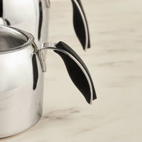 Karaca Stelly rvs theepot set