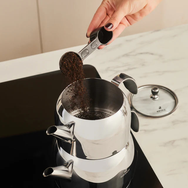 Karaca Stelly rvs theepot set