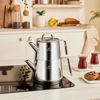 Karaca Steelina rvs theepot set