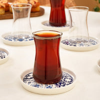 Karaca Portela 12-delige theeglazen set | 6 Personen | 170 ml