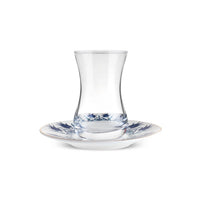 Karaca Iznik 12-delige Turkse theeset – 6 Personen | 130 ml