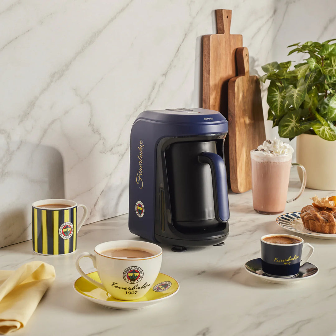 Karaca x Fenerbahçe Turkse Koffiemachine | Melkfunctie + Clublied
