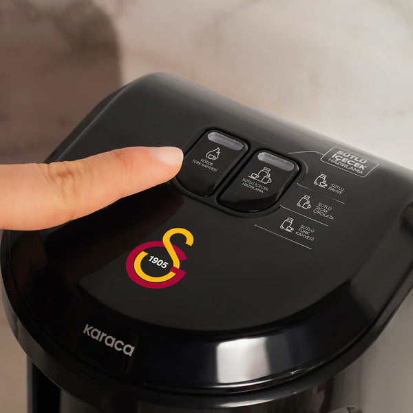 Karaca x Galatasaray Turkse Koffiemachine | Melkfunctie + Clublied