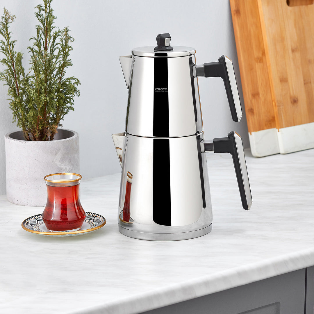 Karaca Space Maxi PowerSteel Pro 316+ rvs theepot set – Large