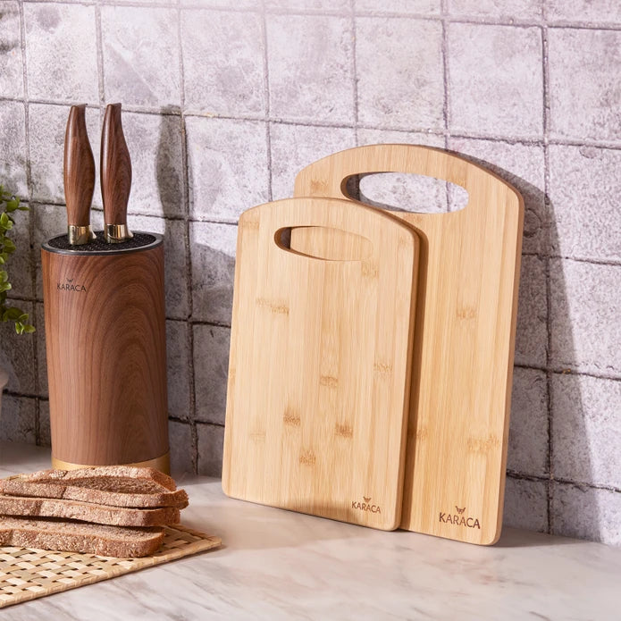 Karaca Stark bamboe snijplanken | 2 stuks