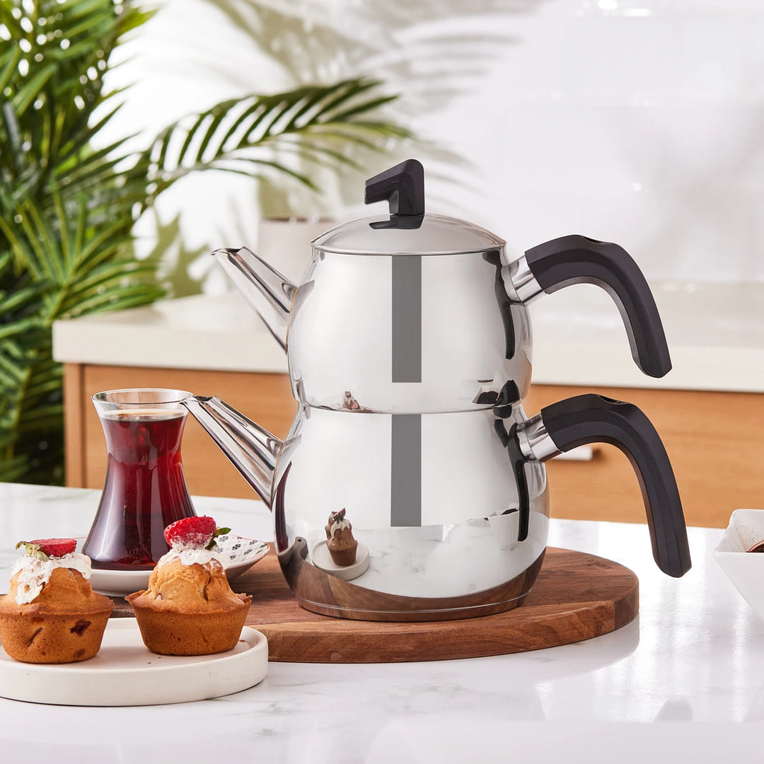 Karaca Belinay midi theepot | zwart