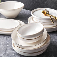 Karaca Streamline New Saturn Gold 12-persoons serviesset