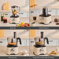 Karaca Mastermaid Power Keukenrobot 10-in-1 | 2000W | Soft Cream