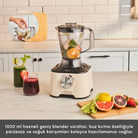 Karaca Mastermaid Power Keukenrobot 10-in-1 | 2000W | Soft Cream
