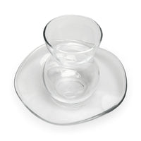 Pasabahce Dantel 12-delige theeglazen set met onderzetters