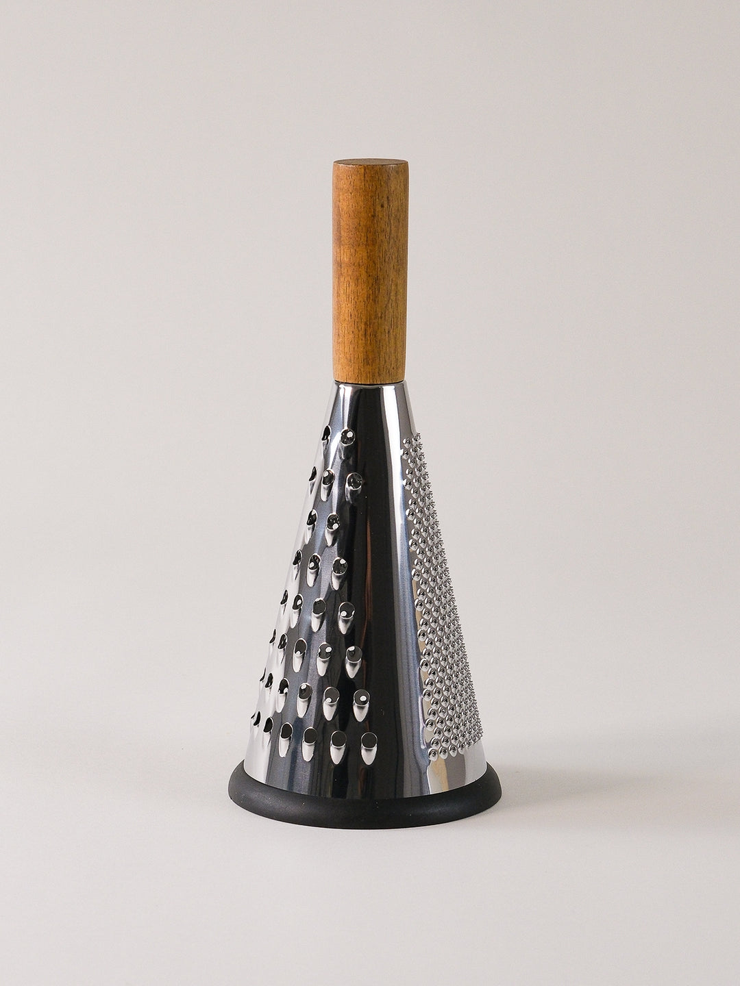 Gourmet rasp met acaciahouten handgreep rvs