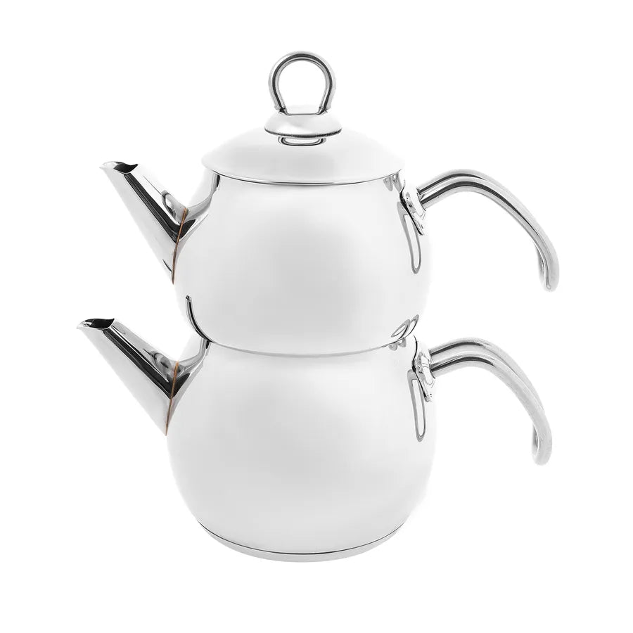 Karaca Adelya mini metalen theepot set