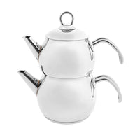 Karaca Adelya mini metalen theepot set