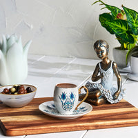 Karaca Iznik 6 persoons koffiekopjes set 90 ml