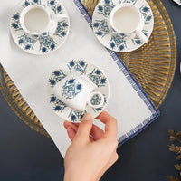 Karaca Bursa 12-delig koffiekopjes set voor 6 personen | 90 ml