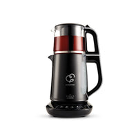 Karaca Çaysever sprekende theepot plus waterkoker 1700W – chroom