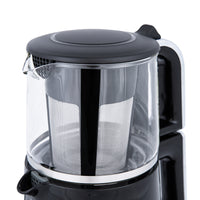 Karaca Çaysever sprekende theepot plus waterkoker 1700W – chroom