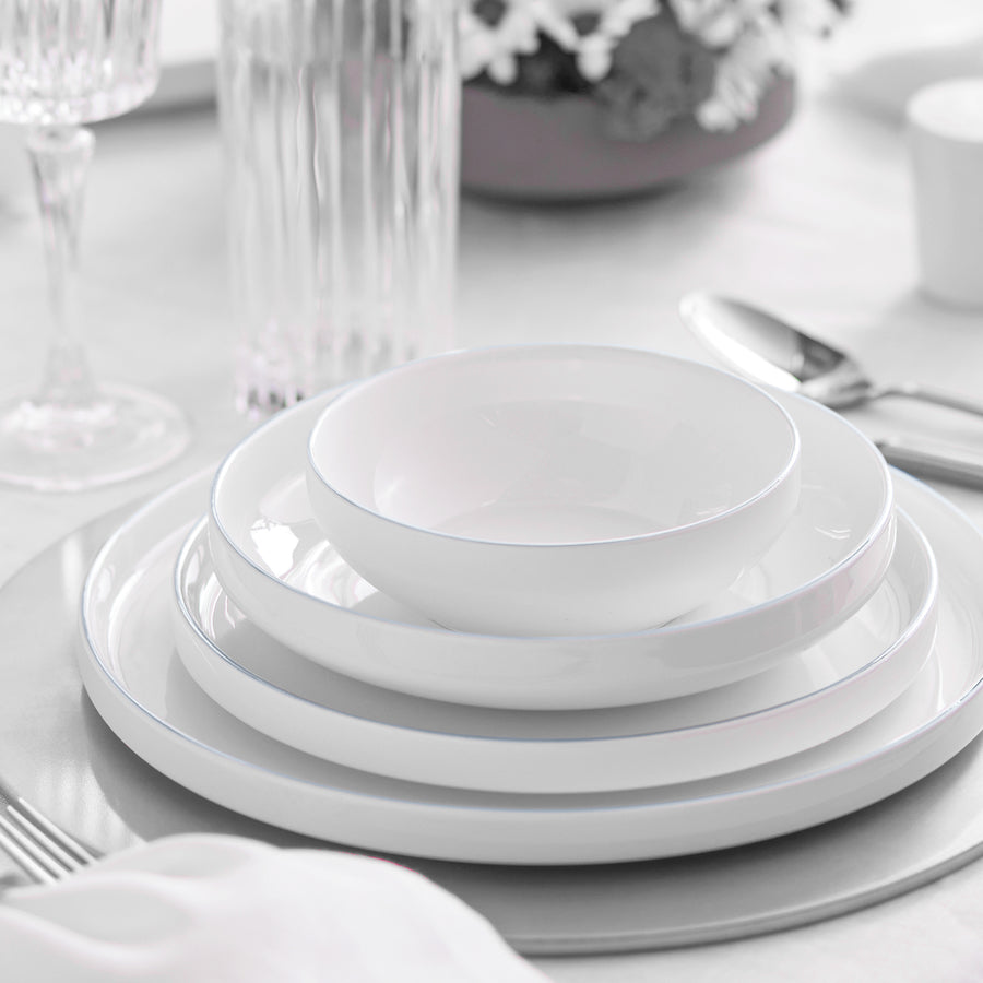 Karaca Streamline New Saturn Platinum 59-delig serviesset voor 12 personen